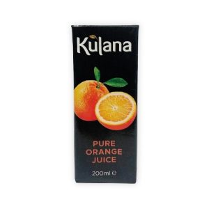 Kulana Pure Orange Juice 27x200ml