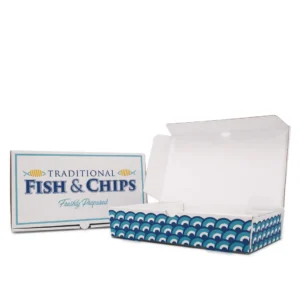 Fish & Chips Box 10" (Medium)  1x100