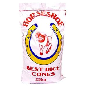 Rice Flour Cones (HorseShoe) 25kg