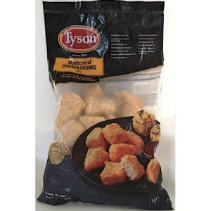 Tyson Whole Muscle Battered Chunks 1kg