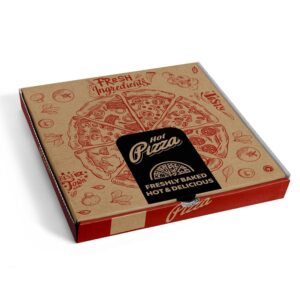 Pizza Boxes  14" Brown Quality 1x50
