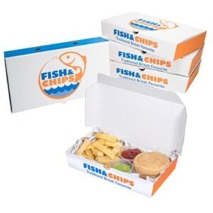 Fish & Chips Box 12" (Large)  1x100
