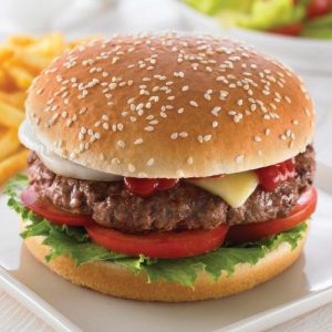 Letsdough 4.5" Burger Buns 48x80g