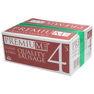 Premiumeat Halal Sausage 4`s (045sgs) 4.54kg