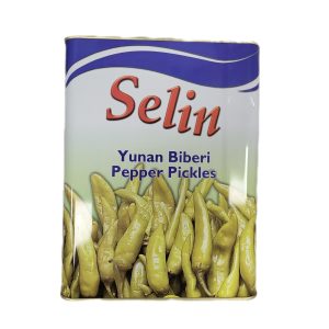 Selin Greek Style Pickled Peppers Tin (Tursu) 15KG