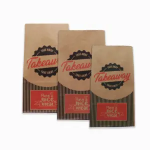 No Handles Brown Sos Grab Bag (310x160x440mm) 1x250